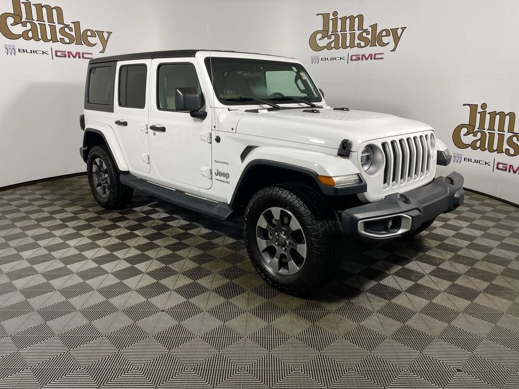 Used 2018 Jeep Wrangler Unlimited Sahara w/ Cold Weather Group image 1