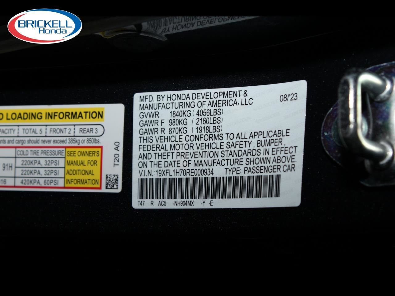 Used 2024 Honda Civic EX-L image 38