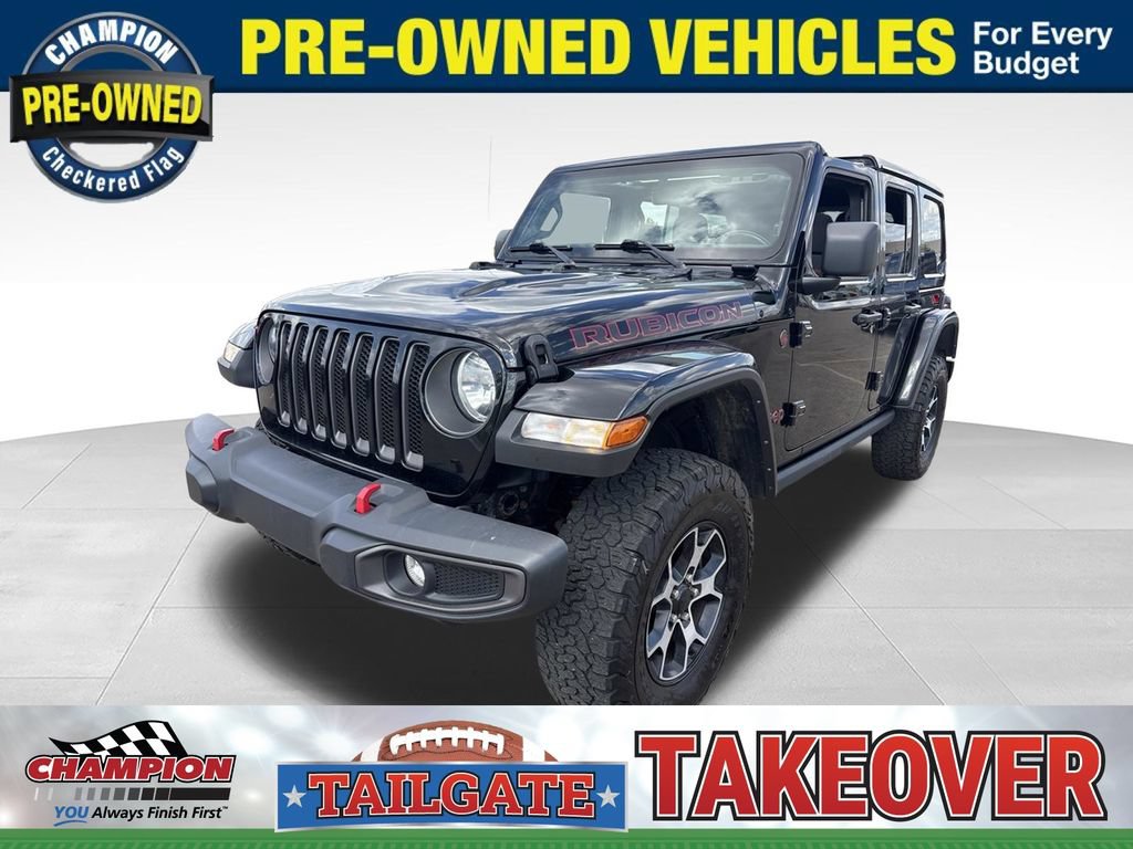 Used 2023 Jeep Wrangler Unlimited Rubicon w/ Cold Weather Group AWD/4WD image 1