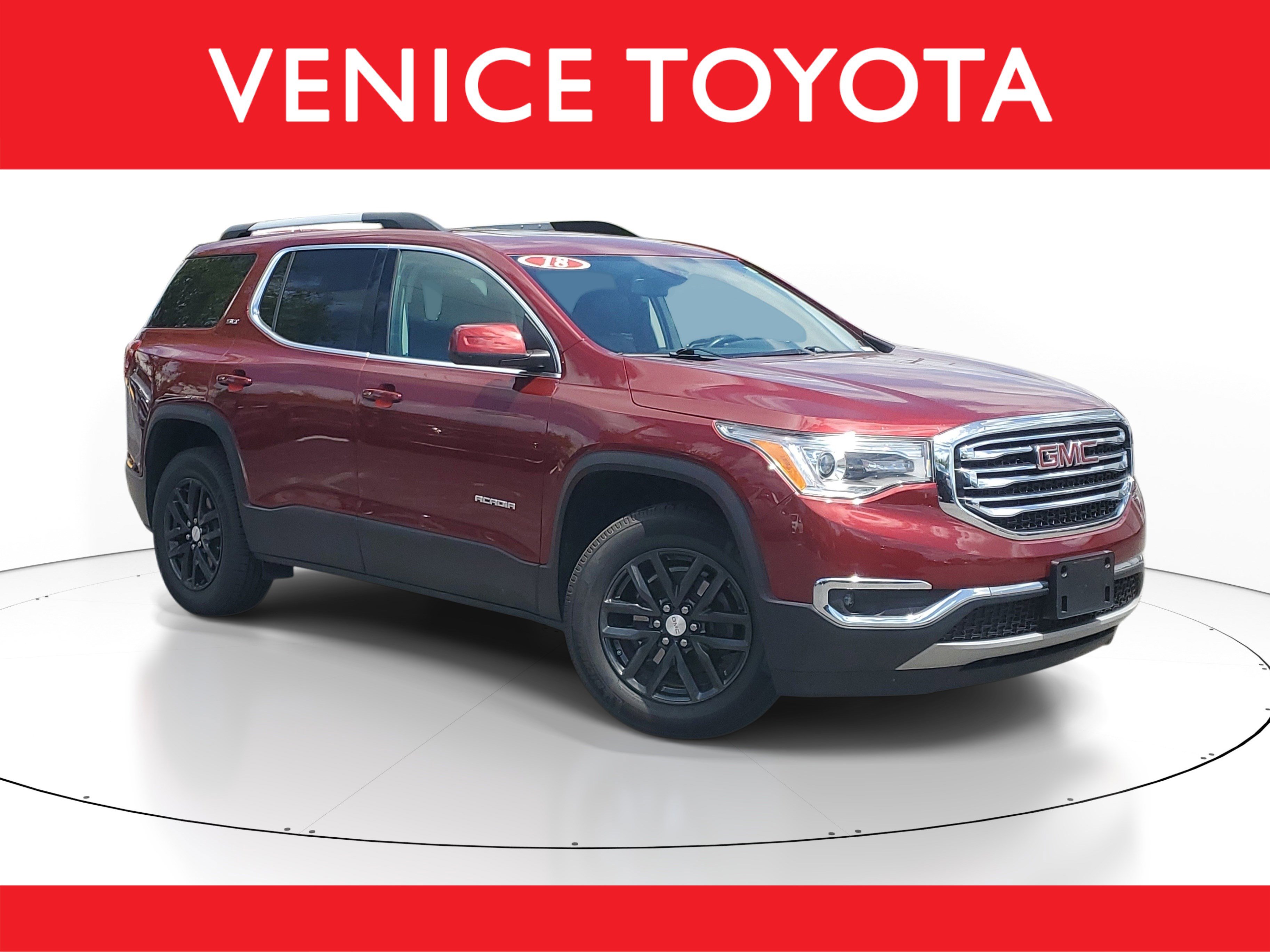 Used 2018 GMC Acadia SLT w/ LPO, Floor Liner Package image 1