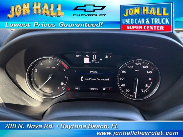 Used 2023 Cadillac CT4 Premium Luxury w/ LPO, ONYX Package RWD image 28