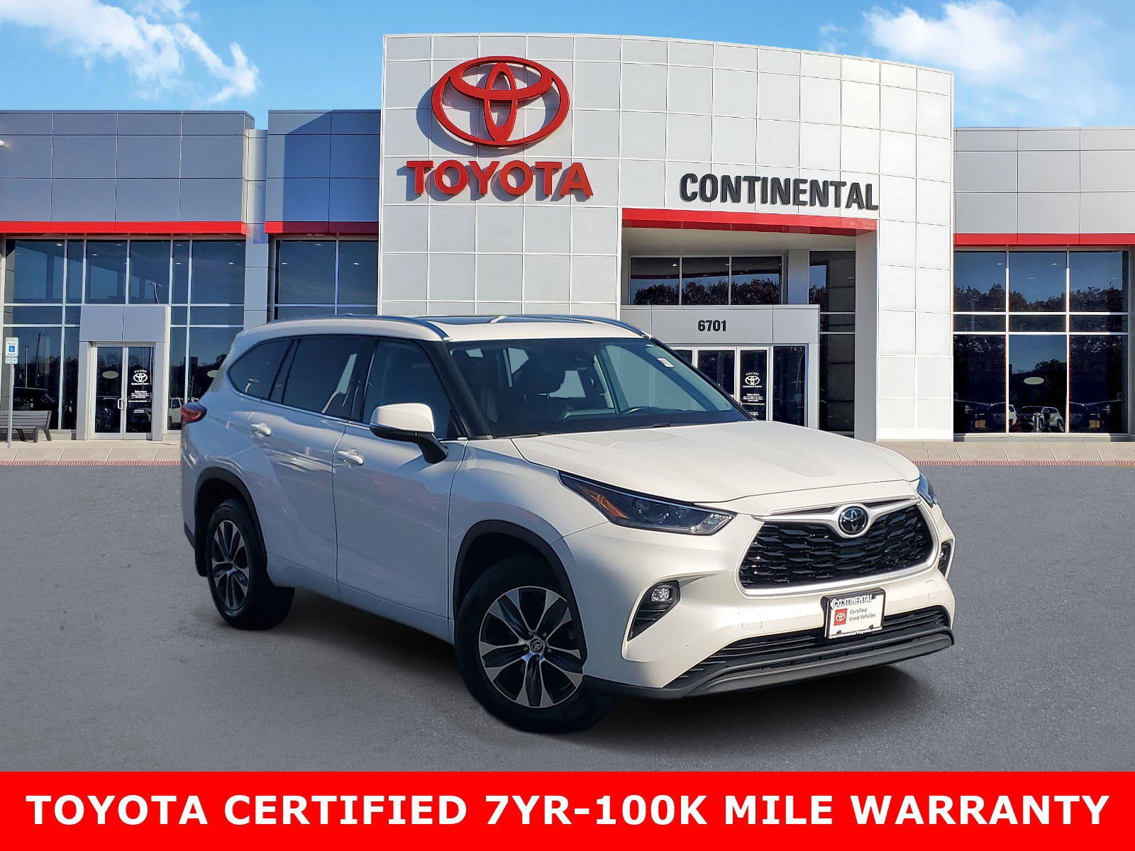 Certified 2021 Toyota Highlander XLE AWD/4WD 360° Tour