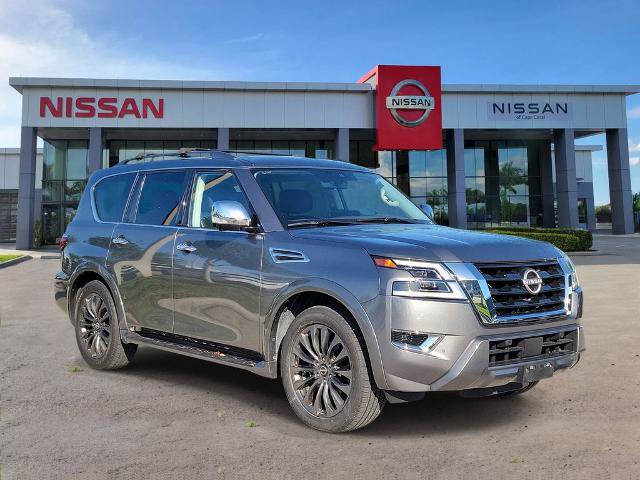 Certified 2023 Nissan Armada Platinum w/ Captain's Chairs Package image 2
