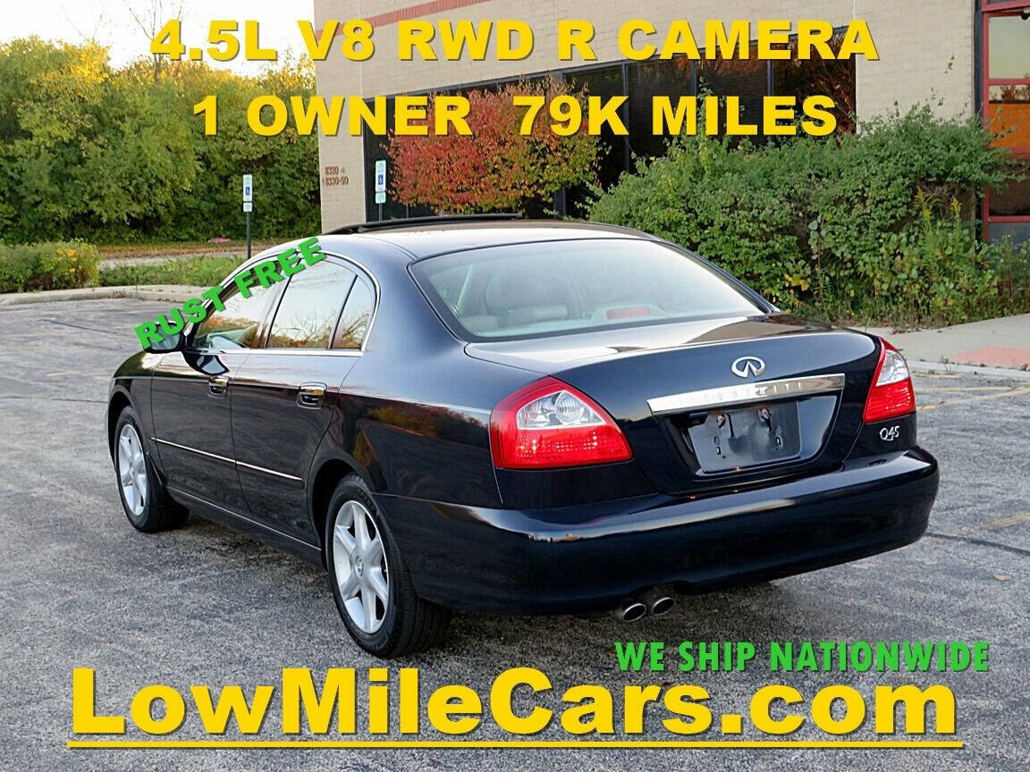 Used 2004 INFINITI Q45 Luxury RWD image 12