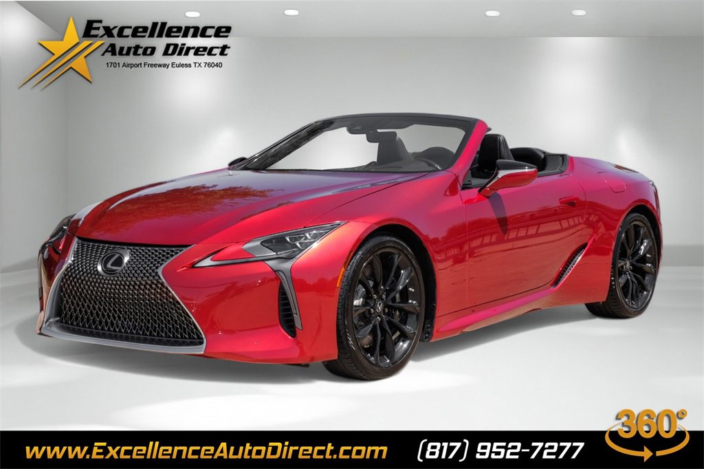 Used 2023 Lexus LC 500 Convertible w/ Touring Package image 1