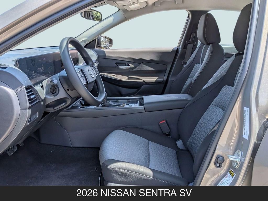 New 2026 Nissan Sentra SV w/ Floor Mat Package FWD image 14
