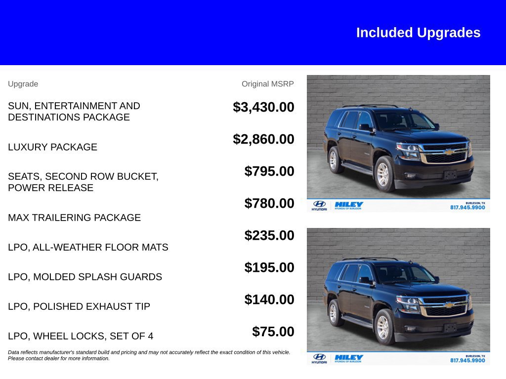Used 2019 Chevrolet Tahoe LT AWD/4WD image 5