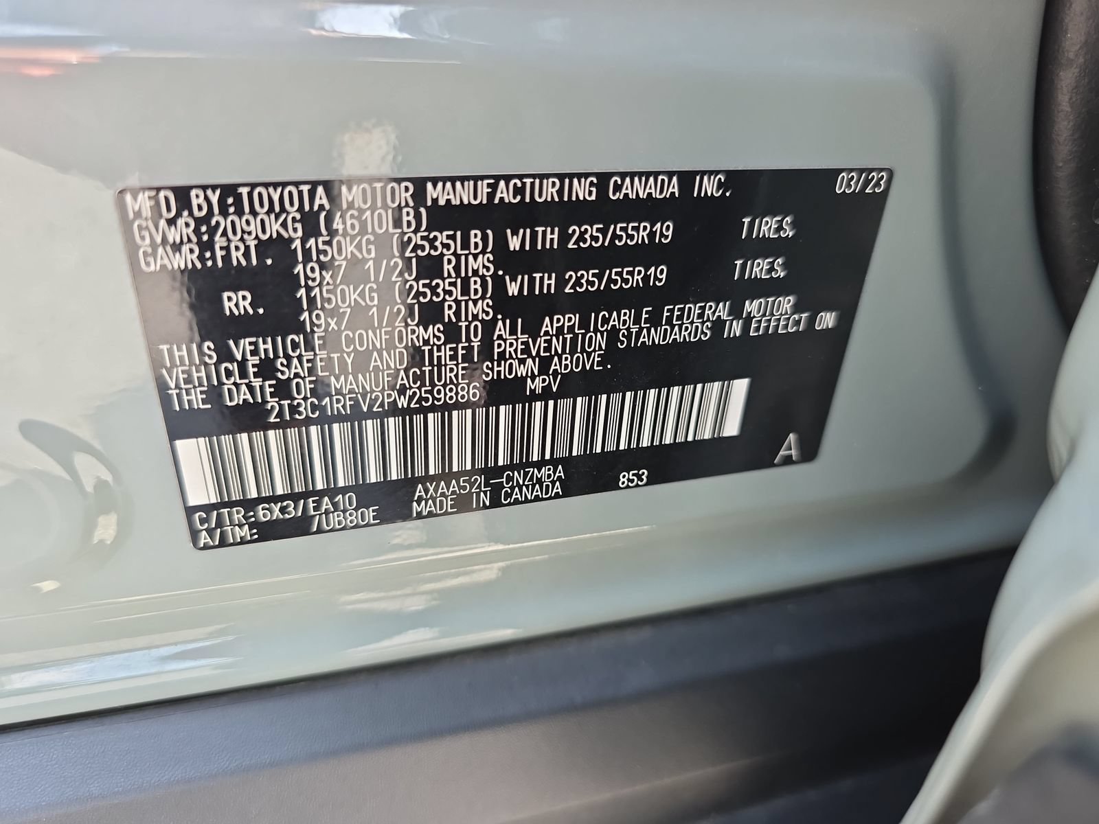 Used 2023 Toyota RAV4 XLE Premium FWD image 35