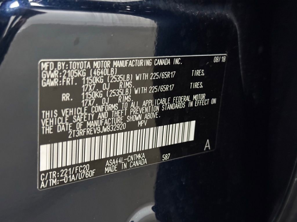 Used 2018 Toyota RAV4 XLE image 30