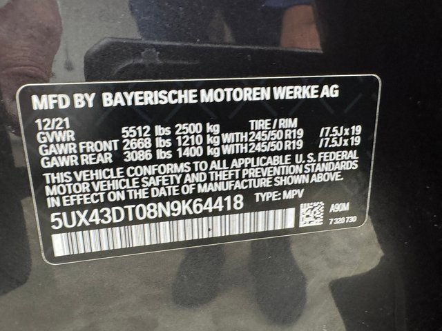 Used 2022 BMW X4 M40i w/ Premium Package image 30