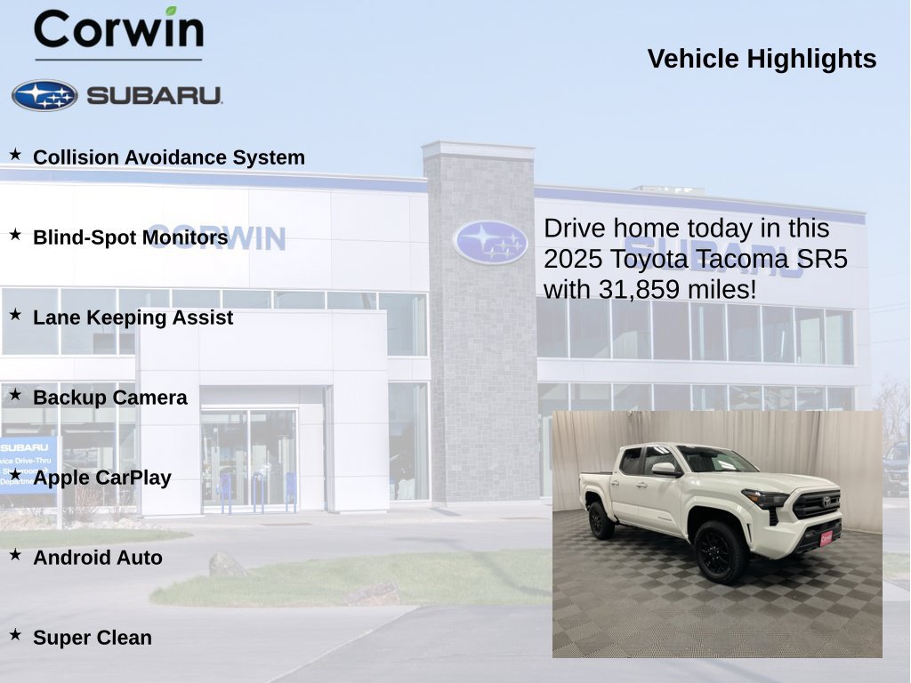 Used 2025 Toyota Tacoma SR5 AWD/4WD image 6