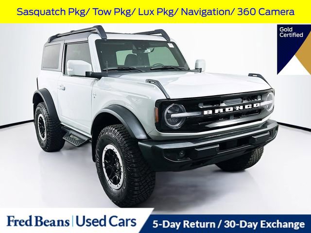Certified 2023 Ford Bronco Outer Banks w/ Sasquatch Package