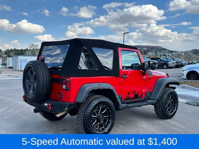 Certified 2017 Jeep Wrangler Sport w/ Quick Order Package 24S AWD/4WD image 6