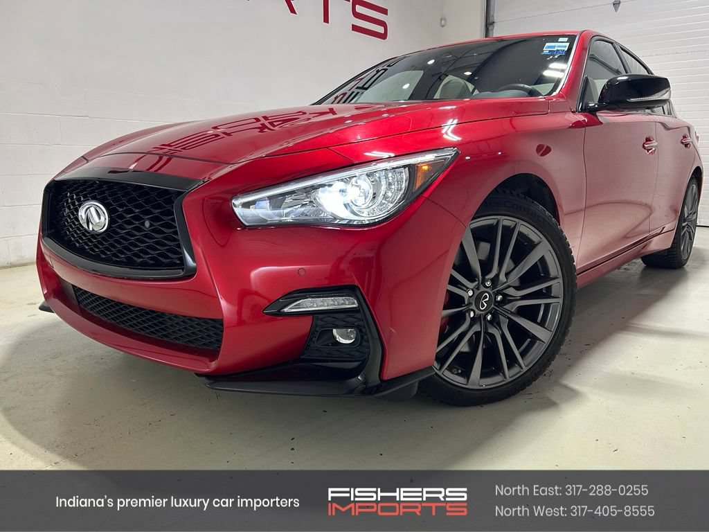 Used 2024 INFINITI Q50 Red Sport 400