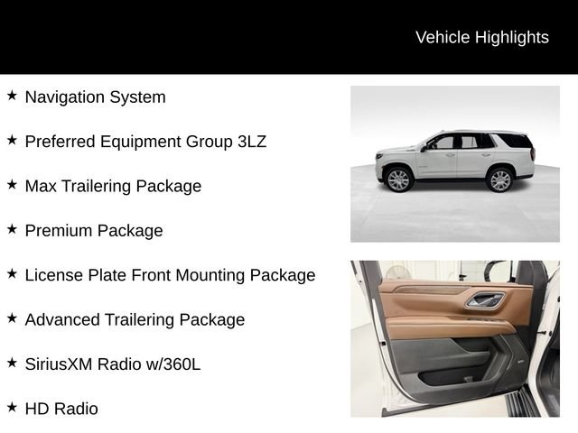 Certified 2021 Chevrolet Tahoe High Country w/ Premium Package AWD/4WD image 27