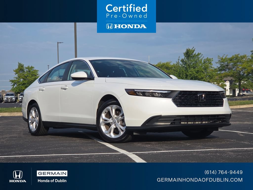 Certified 2025 Honda Accord LX