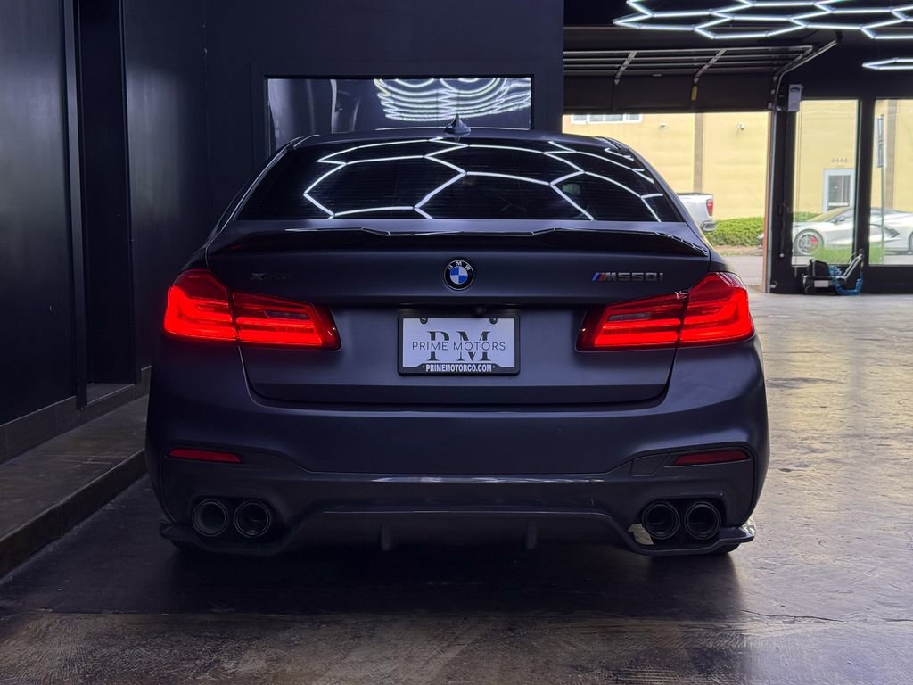 Used 2018 BMW M550i xDrive AWD/4WD image 8