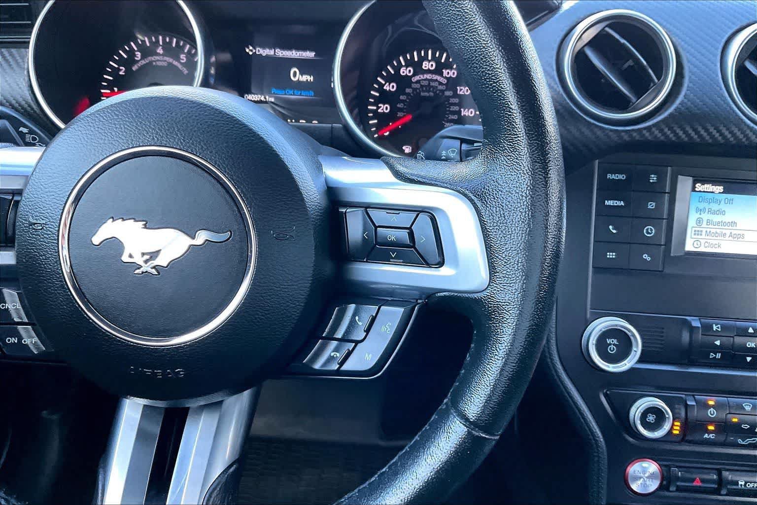 Certified 2023 Ford Mustang Convertible w/ Mustang Nite Pony Package RWD image 24