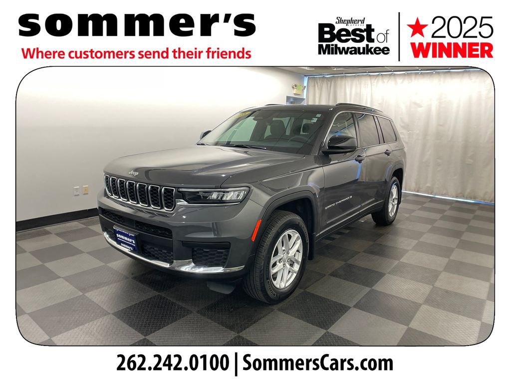 Used 2025 Jeep Grand Cherokee L Laredo w/ Luxury Tech Group I AWD/4WD video 2
