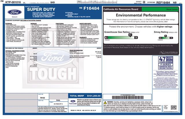 Certified 2024 Ford F250 Limited w/ FX4 Off-Road Package image 2