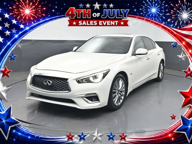 Used 2019 INFINITI Q50 Luxe w/ Essential Package (3.0T Luxe) RWD video 1