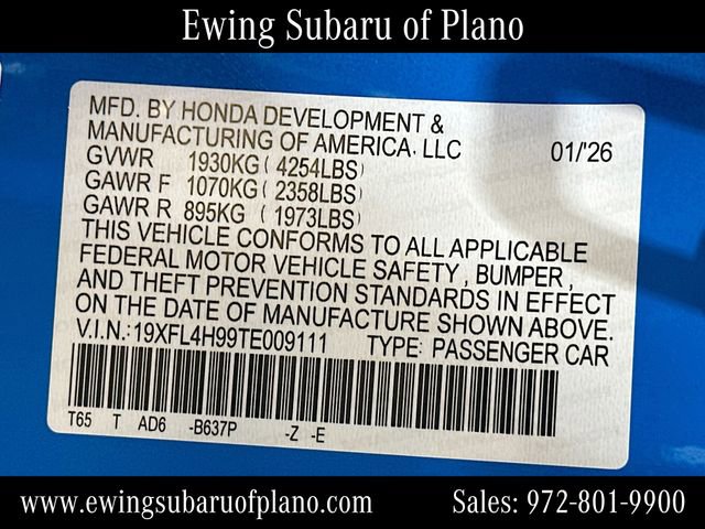 Used 2026 Honda Civic Sport Touring image 32