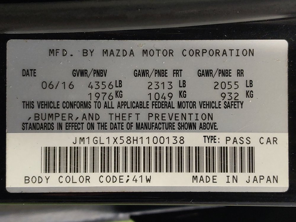 Used 2017 MAZDA MAZDA6 Grand Touring FWD image 33