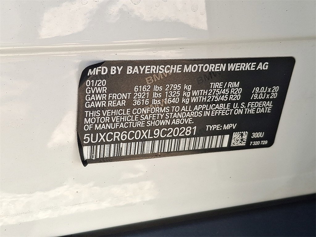 Used 2020 BMW X5 xDrive40i w/ Convenience Package image 26