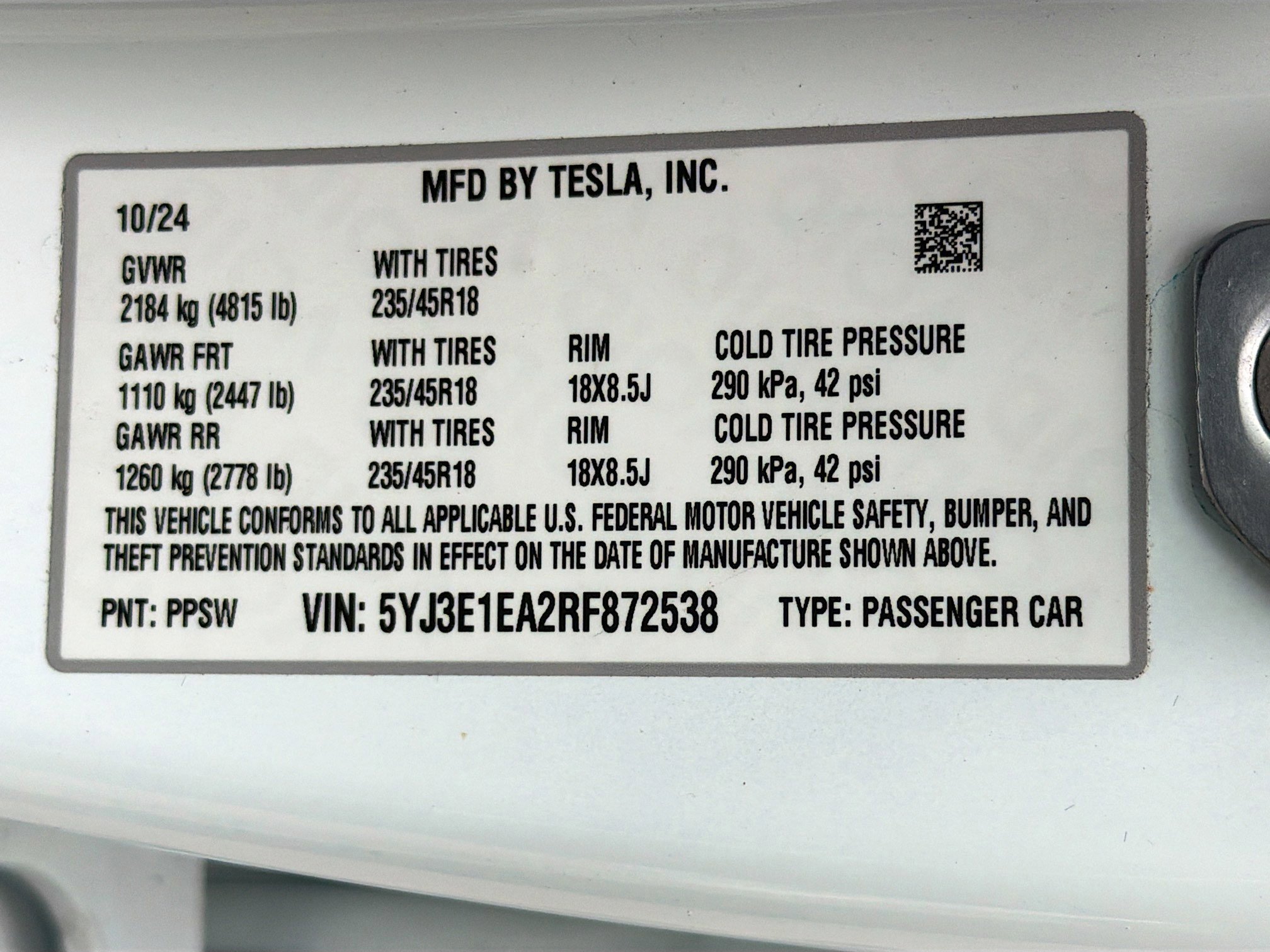 Used 2024 Tesla Model 3 Standard Range image 41