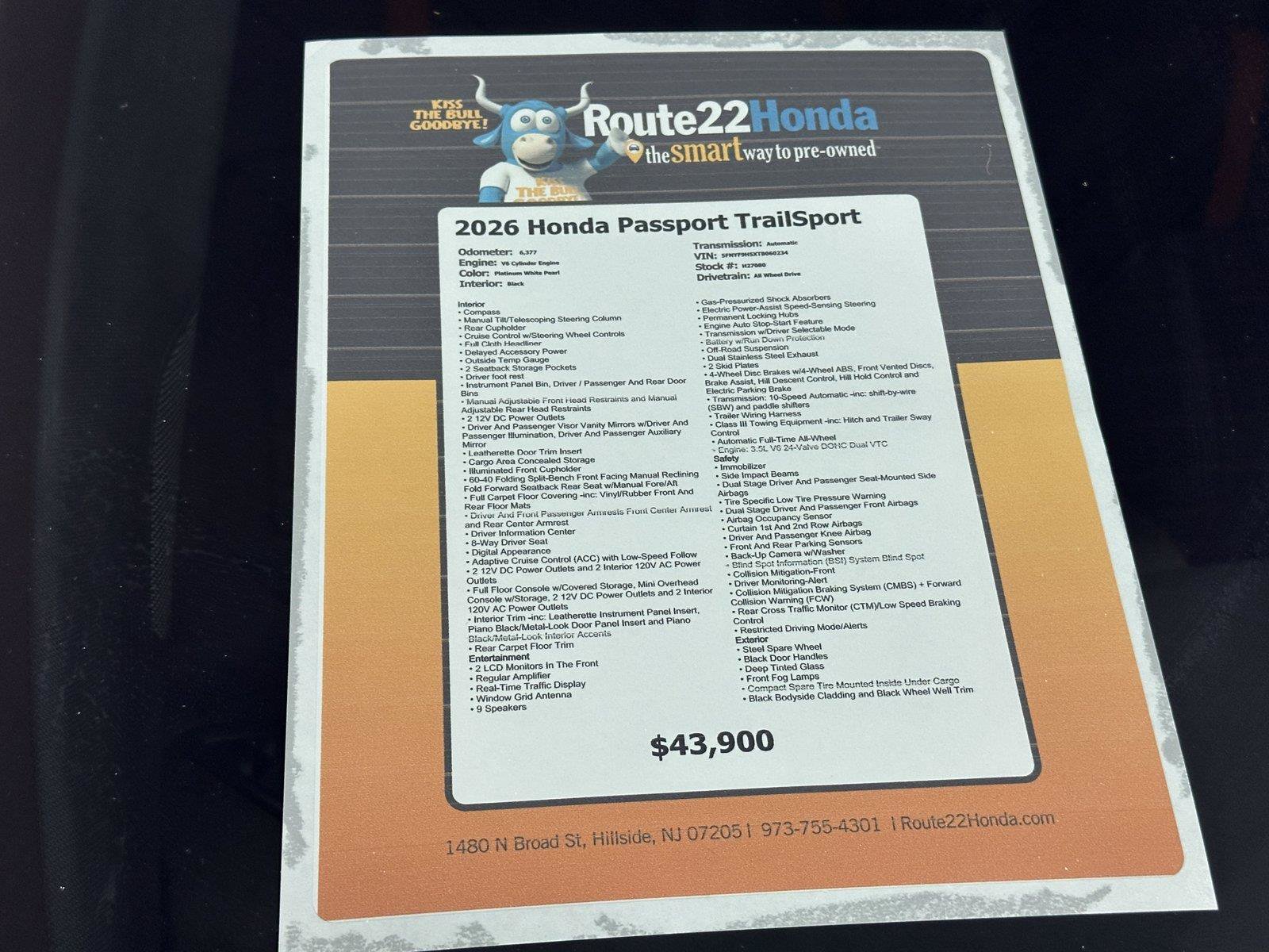Certified 2026 Honda Passport TrailSport image 39
