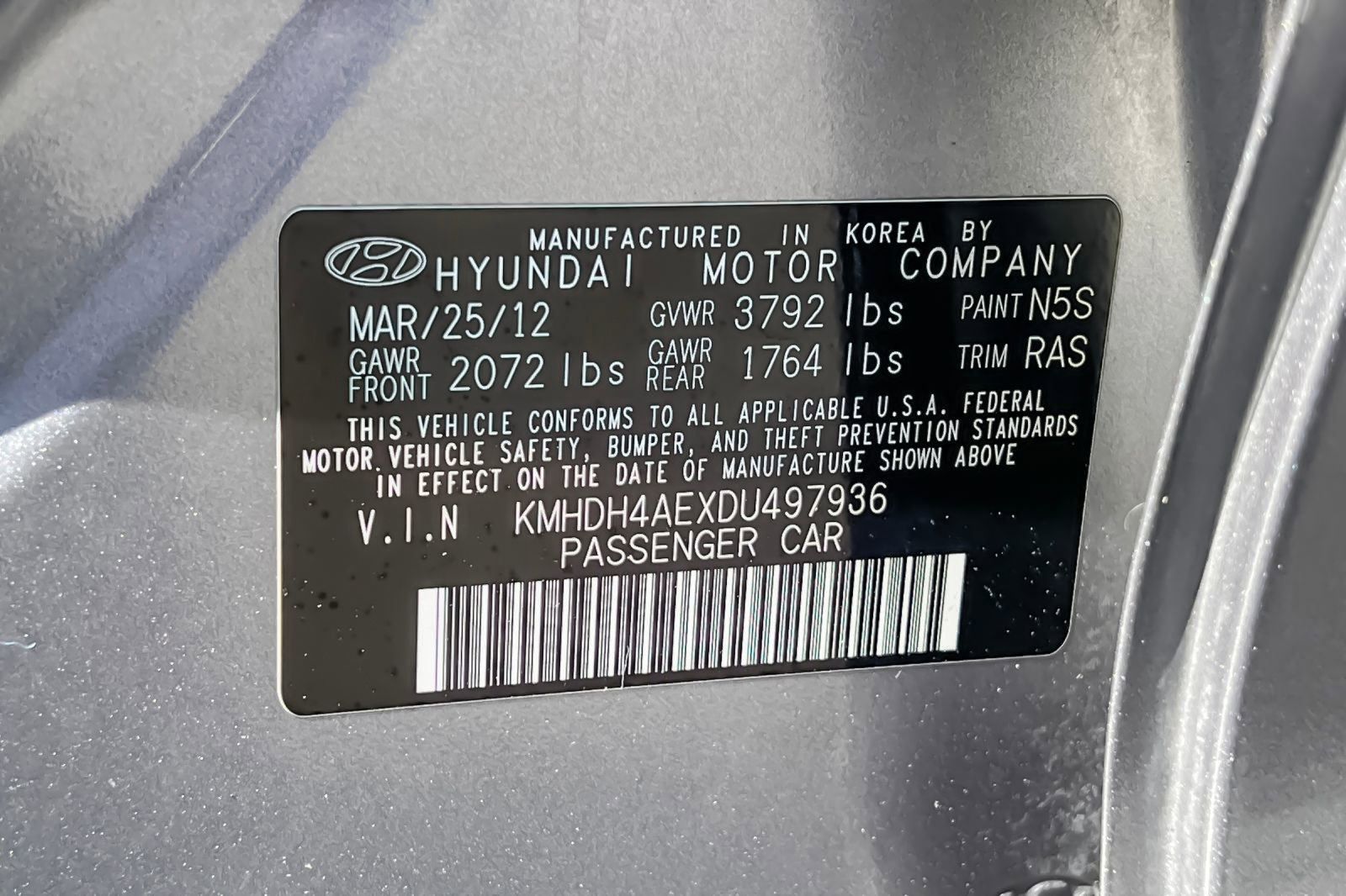 Used 2013 Hyundai Elantra GLS w/ Preferred Pkg FWD image 38