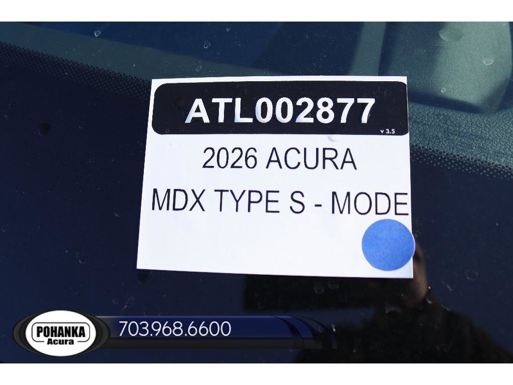 New 2026 Acura MDX Type S image 39