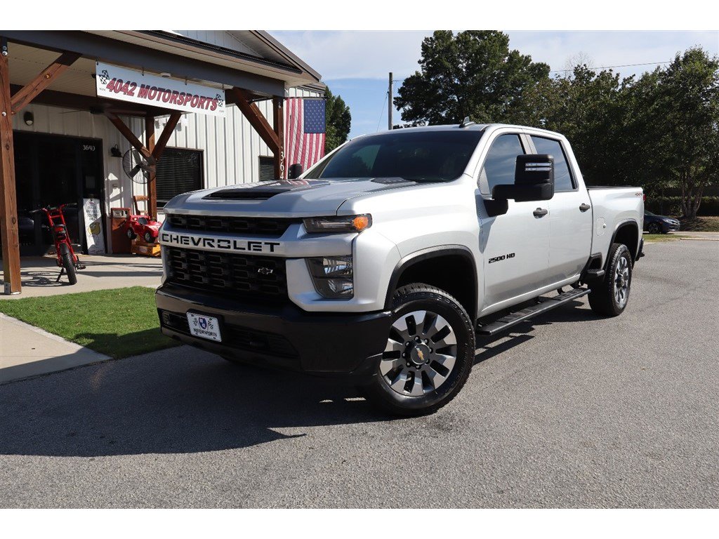 Used 2021 Chevrolet Silverado 2500 Custom w/ Custom Value Package AWD/4WD image 11