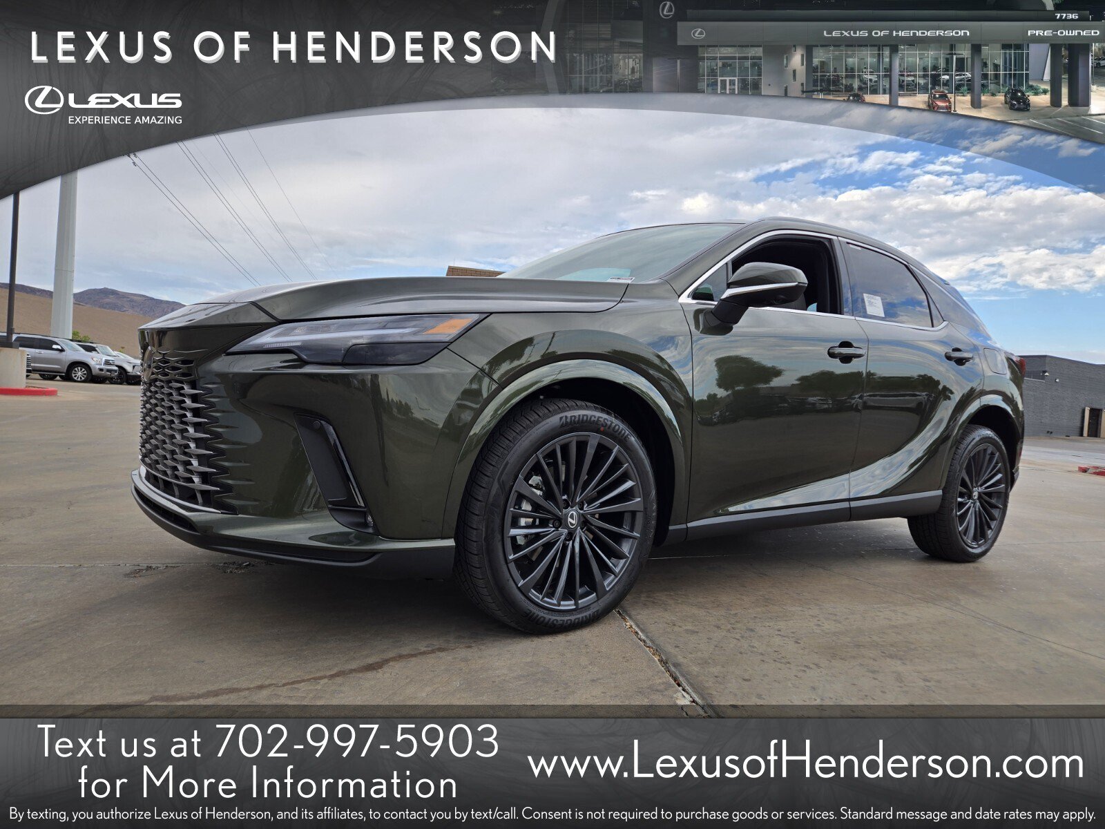 New 2026 Lexus RX 350 FWD