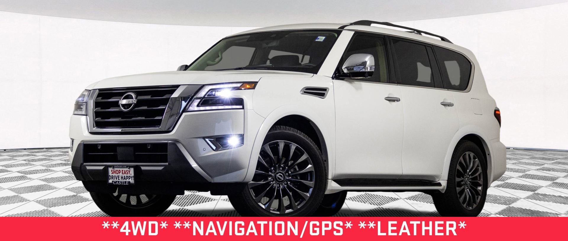 Used 2023 Nissan Armada Platinum w/ Captain's Chairs Package image 2