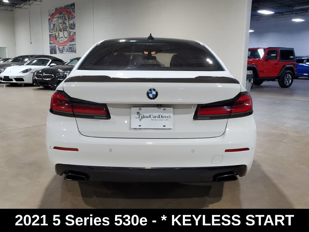 Used 2021 BMW 530e w/ Parking Assistance Package RWD image 11