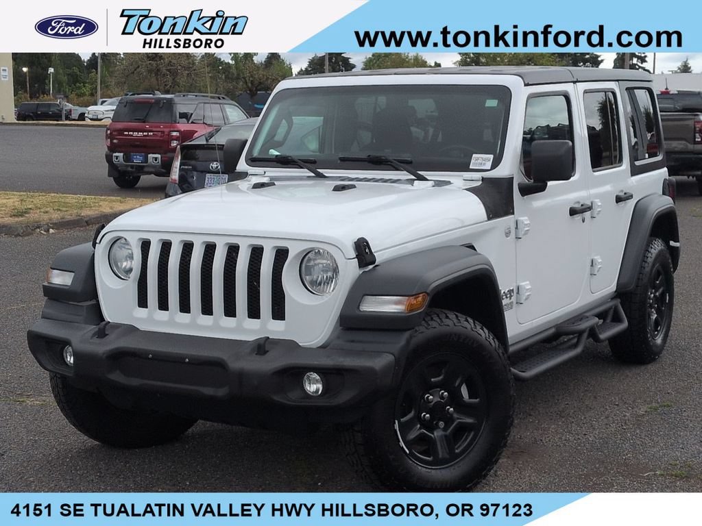 Used 2018 Jeep Wrangler Unlimited Sport AWD/4WD image 1