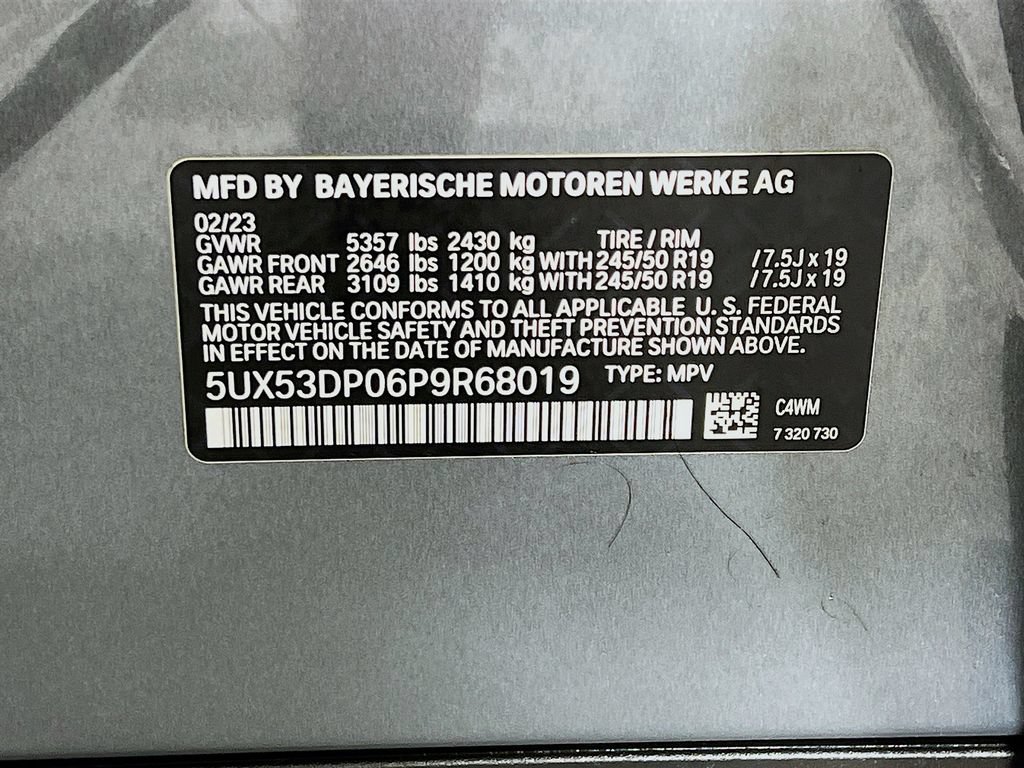 Used 2023 BMW X3 xDrive30i w/ Convenience Package AWD/4WD image 33