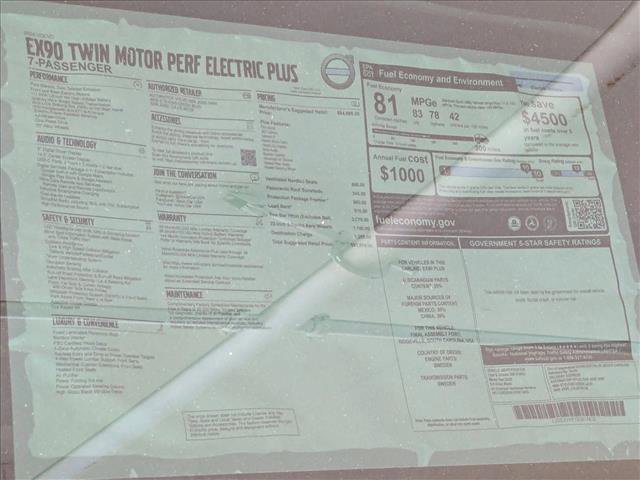 New 2025 Volvo EX90 Plus image 20
