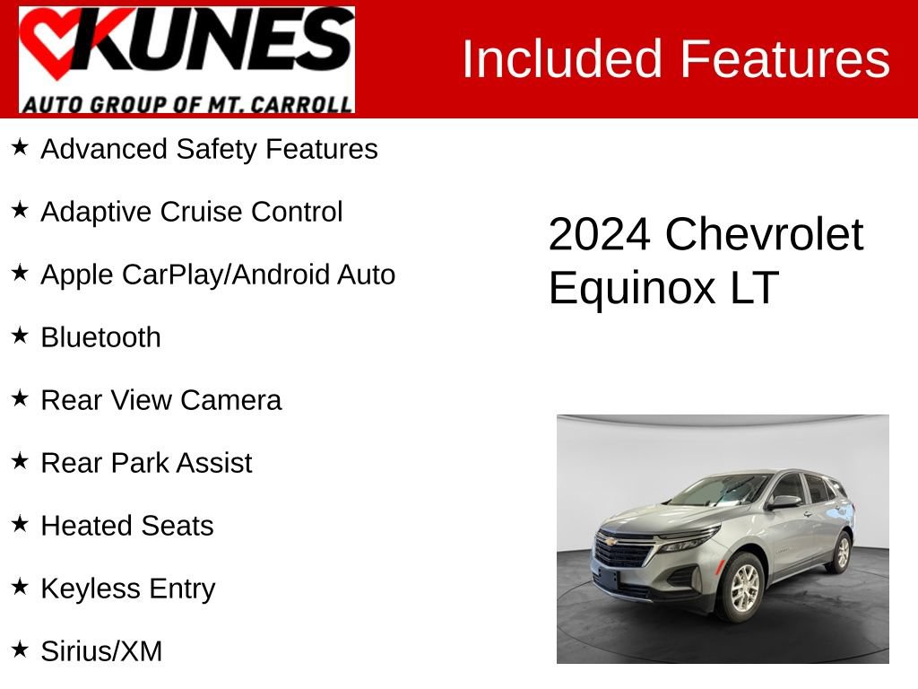 Used 2024 Chevrolet Equinox LT AWD/4WD image 3