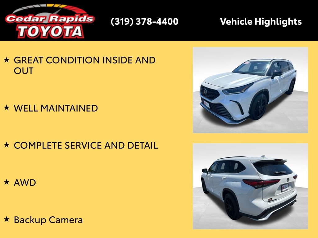 Certified 2021 Toyota Highlander XSE AWD/4WD image 9