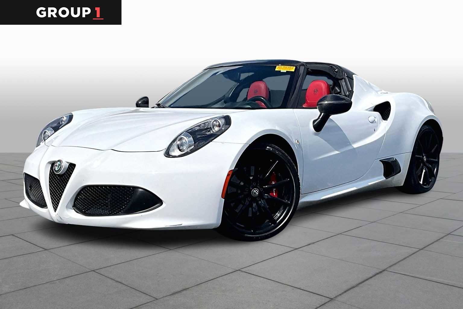 Used 2015 Alfa Romeo 4C Spider w/ Spider Track Package RWD image 1