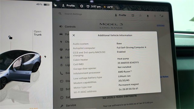 Used 2025 Tesla Model 3 Long Range image 40