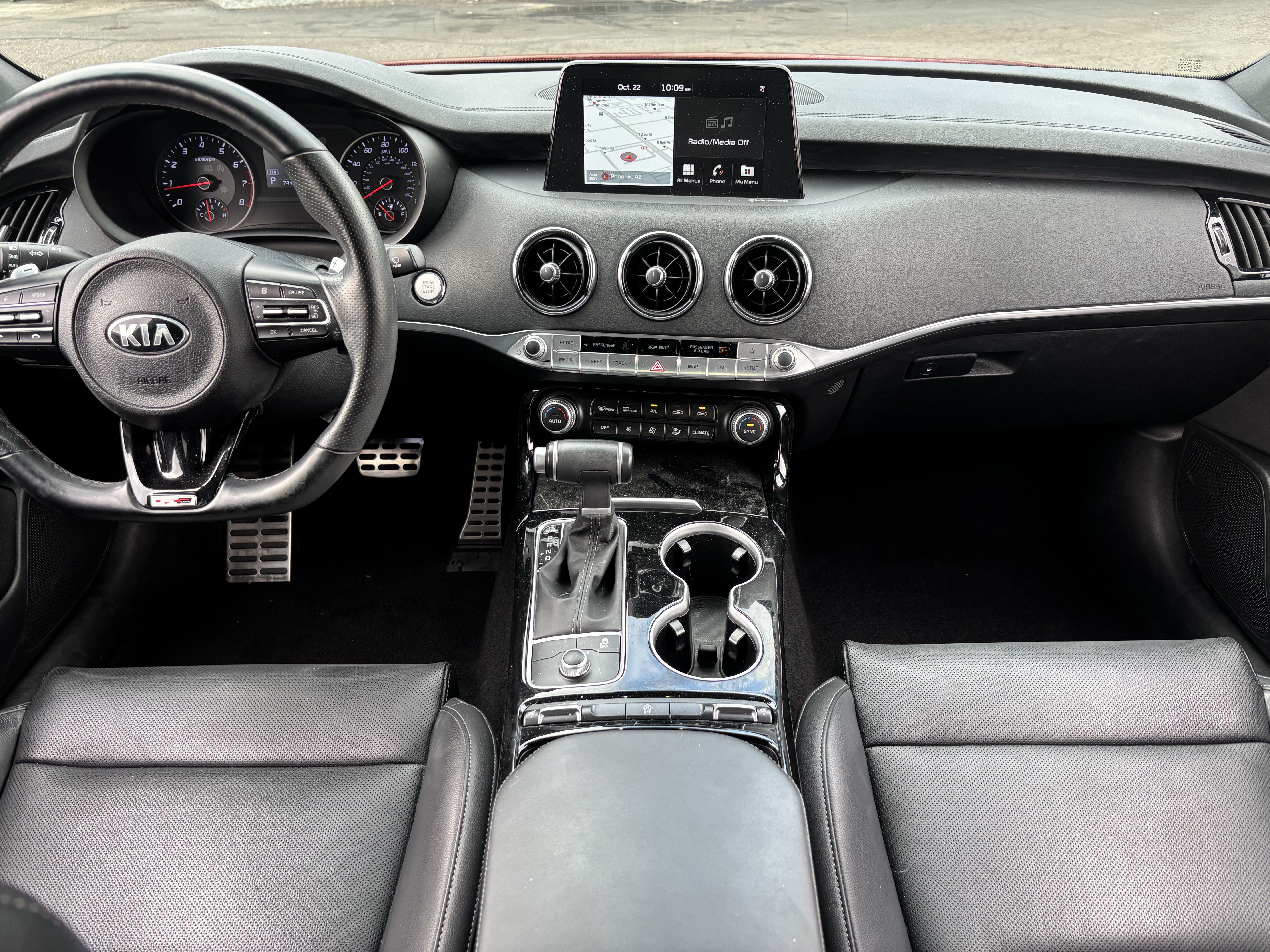 Certified 2021 Kia Stinger GT-Line w/ Sun & Sound Package RWD image 13