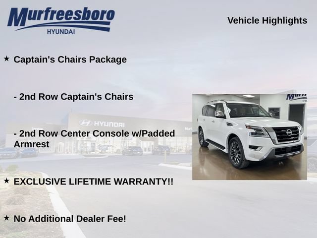 Used 2024 Nissan Armada Platinum w/ Captain's Chairs Package RWD image 5