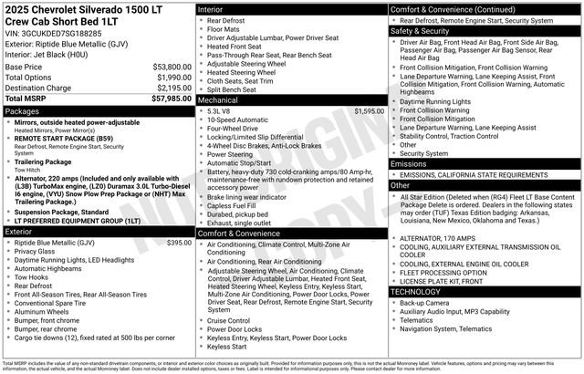 Certified 2025 Chevrolet Silverado 1500 LT image 35