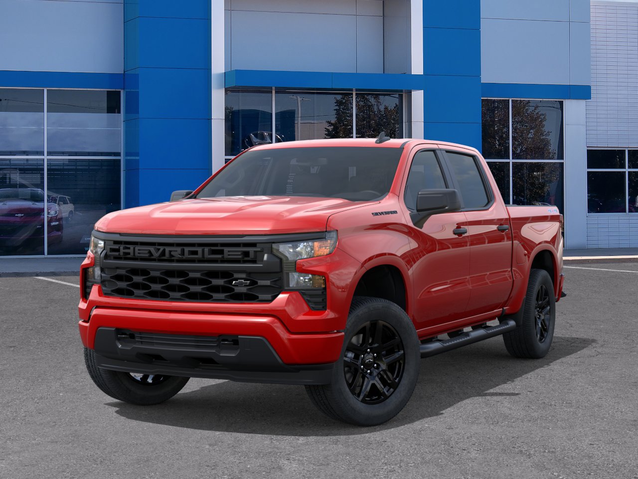 New 2026 Chevrolet Silverado 1500 Custom w/ LPO, Dark Essentials Package AWD/4WD image 6
