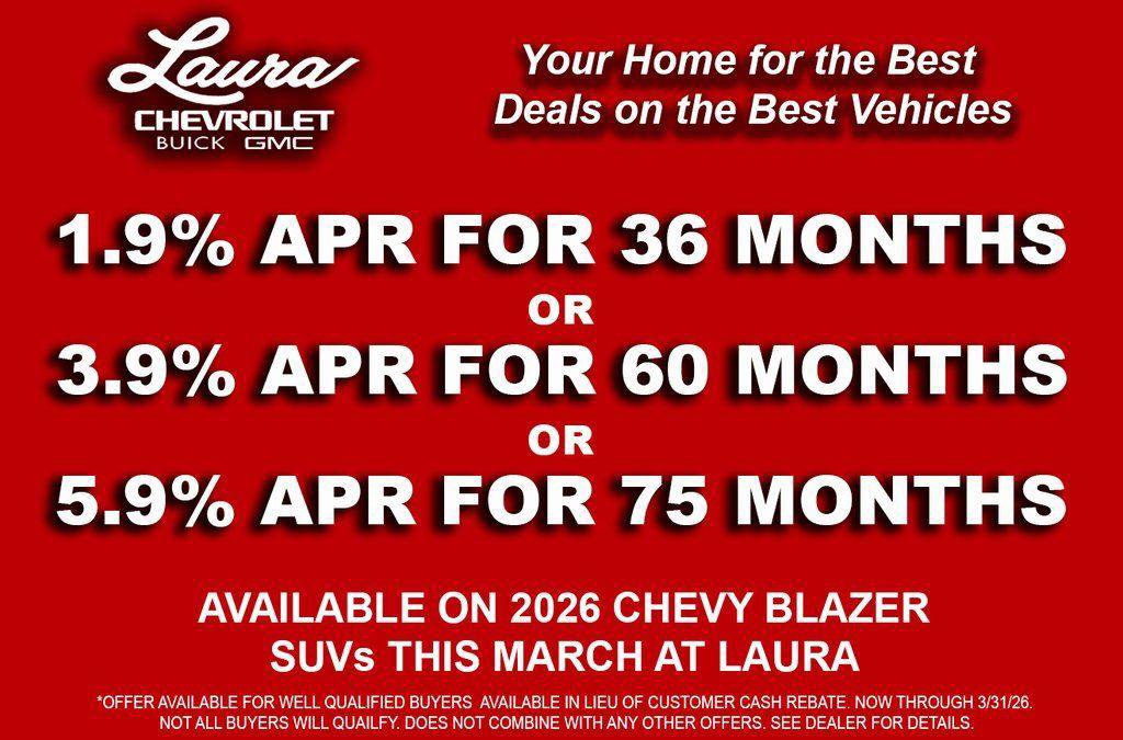 New 2026 Chevrolet Blazer LT w/ Midnight/Sport Edition image 3