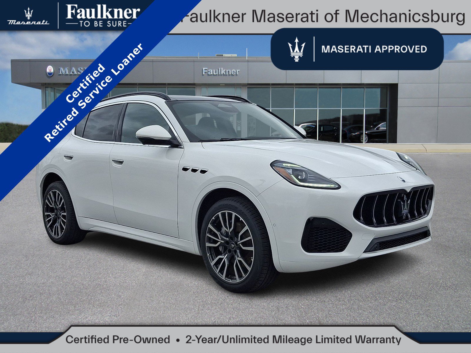 Certified 2025 Maserati Grecale Folgore AWD/4WD image 1