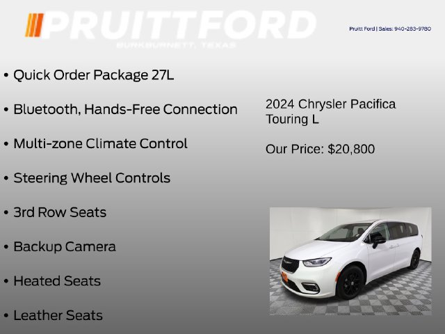 Used 2024 Chrysler Pacifica Touring-L FWD image 7